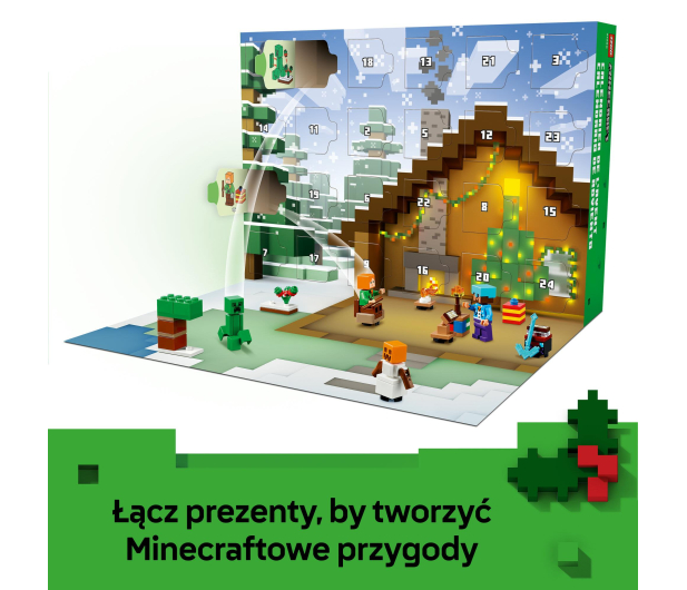 LEGO LEGO Minecraft 21280 Kalendarz adwentowy na 2025 rok - 1331748 - zdjęcie 6